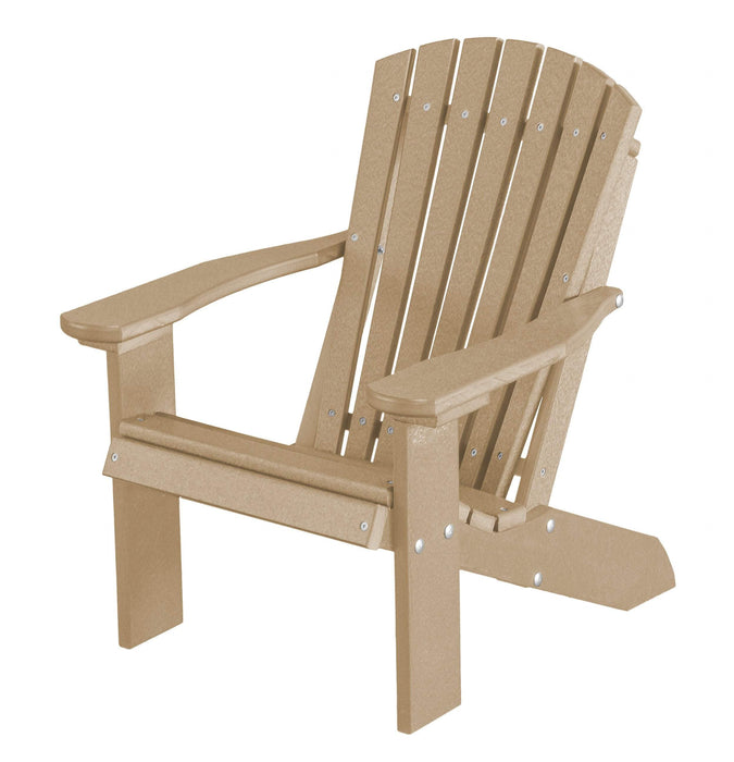 Wildridge Wildridge Heritage Recycled Plastic Child's Adirondack Chair Weatherwood Adirondack Chair LCC-113-WW