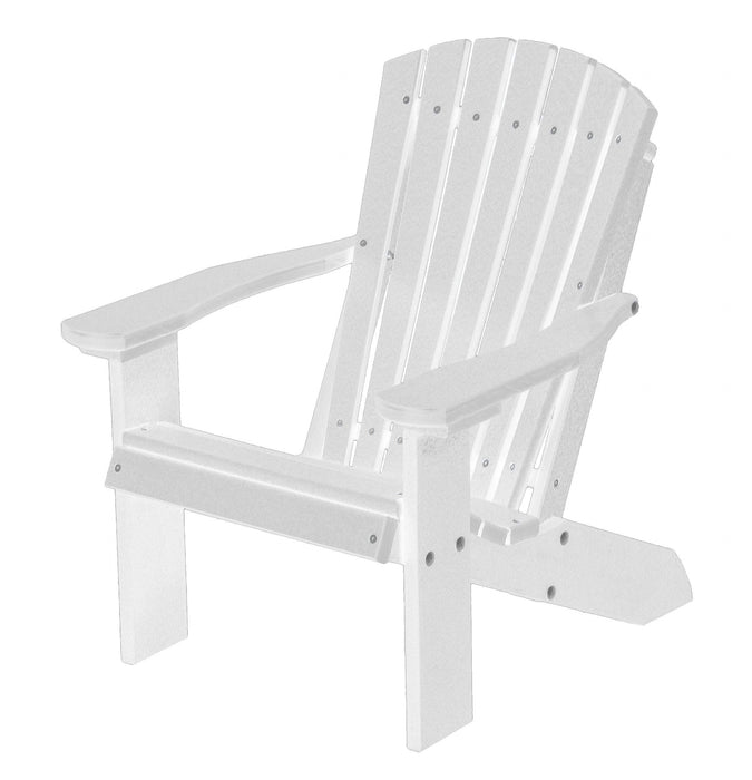 Wildridge Wildridge Heritage Recycled Plastic Child's Adirondack Chair White Adirondack Chair LCC-113-WH