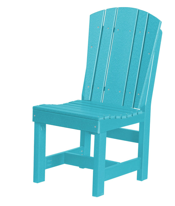 Wildridge Wildridge Heritage Recycled Plastic Dining Chair Aruba Blue Chair LCC-153-AB