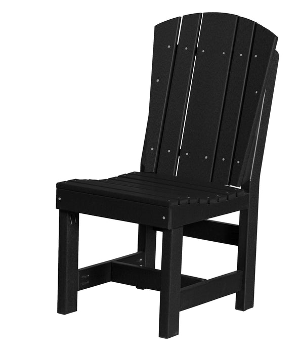 Wildridge Wildridge Heritage Recycled Plastic Dining Chair Black Chair LCC-153-B