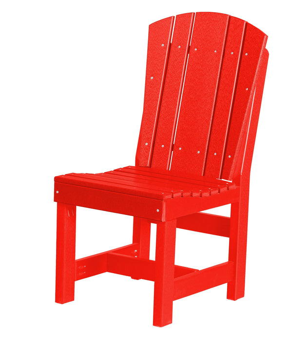 Wildridge Wildridge Heritage Recycled Plastic Dining Chair Bright Red Chair LCC-153-BR