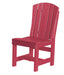 Wildridge Wildridge Heritage Recycled Plastic Dining Chair Dark Pink Chair LCC-153-DP