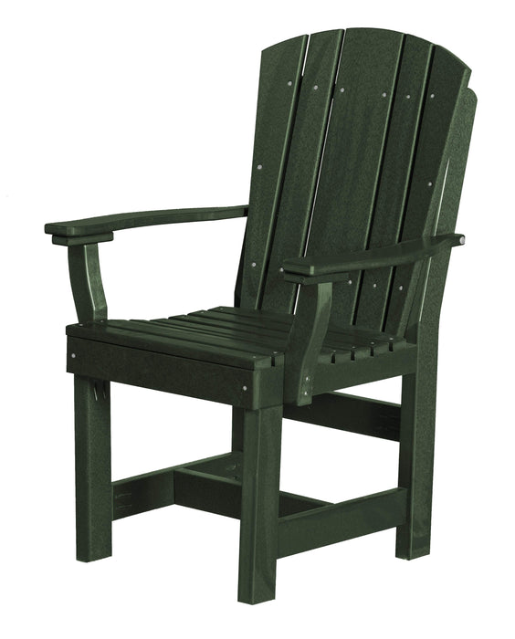Wildridge Wildridge Heritage Recycled Plastic Dining Chair with Arms Turf Green Chair LCC-154-TG
