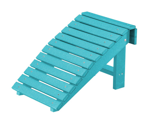 Wildridge Wildridge Heritage Recycled Plastic Folding Footstool Aruba Blue Folding Footstool LCC-116-AB