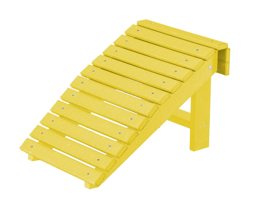 Wildridge Wildridge Heritage Recycled Plastic Folding Footstool Lemon Yellow Folding Footstool LCC-116-LY