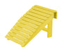 Wildridge Wildridge Heritage Recycled Plastic Folding Footstool Lemon Yellow Folding Footstool LCC-116-LY
