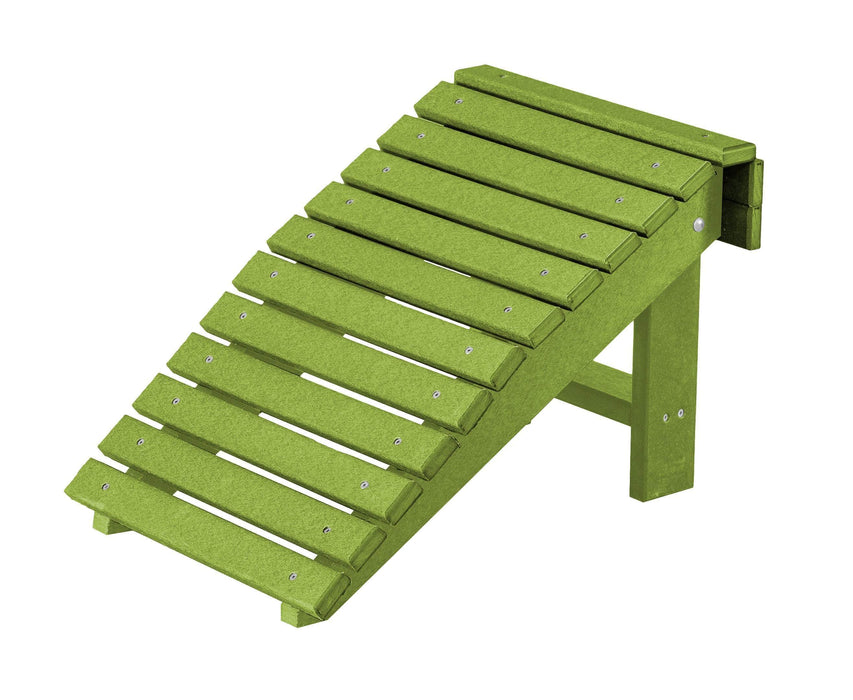 Wildridge Wildridge Heritage Recycled Plastic Folding Footstool Lime Green Folding Footstool LCC-116-LMG