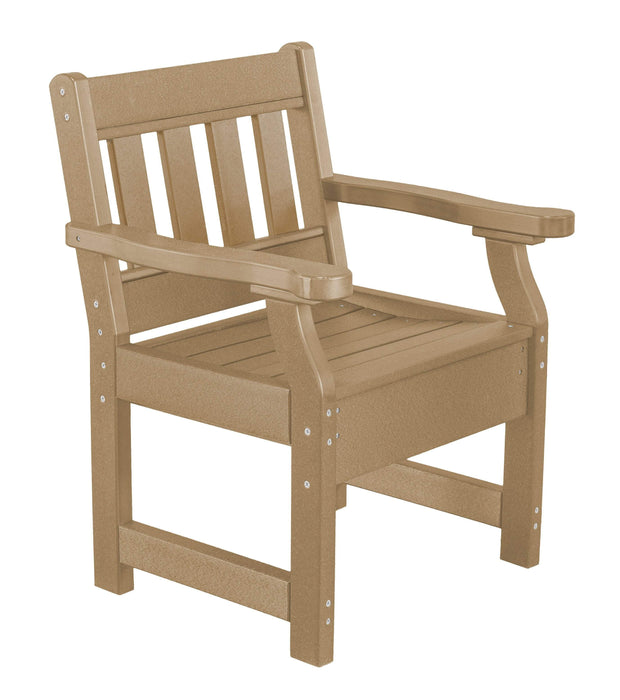 Wildridge Wildridge Heritage Recycled Plastic Garden Chair Weatherwood Outdoor Chair LCC-123-WW