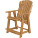 Wildridge Wildridge Heritage Recycled Plastic High Adirondack Chair Cedar Adirondack Chair LCC-119-CE