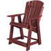 Wildridge Wildridge Heritage Recycled Plastic High Adirondack Chair Cherry Adirondack Chair LCC-119-C
