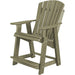 Wildridge Wildridge Heritage Recycled Plastic High Adirondack Chair Olive Adirondack Chair LCC-119-OL
