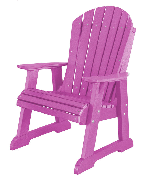 Wildridge Wildridge Heritage Recycled Plastic High Fan Back Chair Purple Outdoor Chair LCC-117-PU