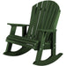 Wildridge Wildridge Heritage Recycled Plastic High Fan Back Rocker Chair Turf Green Rocking Chair LCC-115-TG