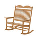 Wildridge Wildridge Heritage Traditional Recycled Plastic Double Rocker Chair Cedar Rocking Chair LCC-103-CE