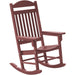 Wildridge Wildridge Heritage Traditional Recycled Plastic Rocker Chair Cherry Rocking Chair LCC-101-C