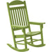 Wildridge Wildridge Heritage Traditional Recycled Plastic Rocker Chair Lime Green Rocking Chair LCC-101-LMG