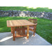 Wood Country Wood Country Cabbage Hill 5 ft. Rectangle Red Cedar Patio Table Outdoor Table