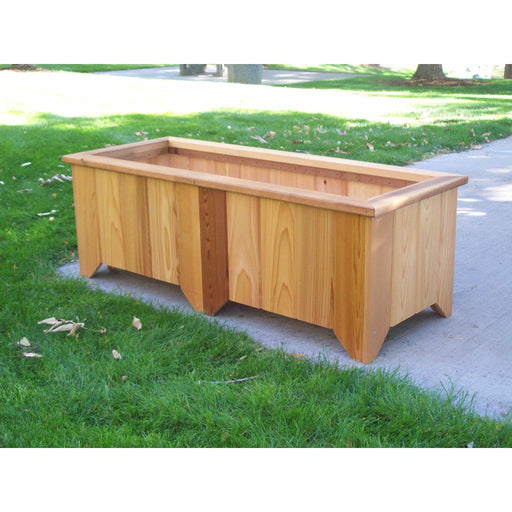Wood Country Wood Country Cedar Planter Box #6 Cedar Stain + $5.00 Planter Box WCCPB6S