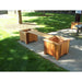 Wood Country Wood Country Cedar Planter Box and Bench Set Cedar Stain + $20.00 Planter Box WCCPBBSS