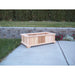Wood Country Wood Country Cedar Rectangular Patio Planter Box Small / Unstained Planter Box WCCPPB