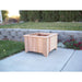 Wood Country Wood Country Square Cedar Planter Box #5 / Unstained Planter Box WCCPBU